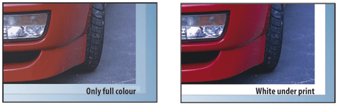Mimaki White Overlay Print